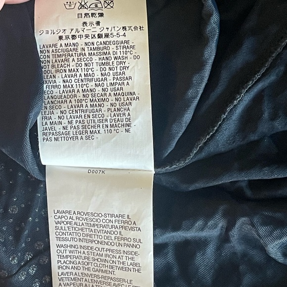 Vintage Armani Elegant Black Sleeveless Top - Picture 8 of 13